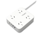 Trefi Trfpbase 4 Tomas + 2 Usb+ 2 Usb Tipo C Prolongador Zapatilla Multiple 4 Tomas + 2 Usb + 2 Usb Tipo C