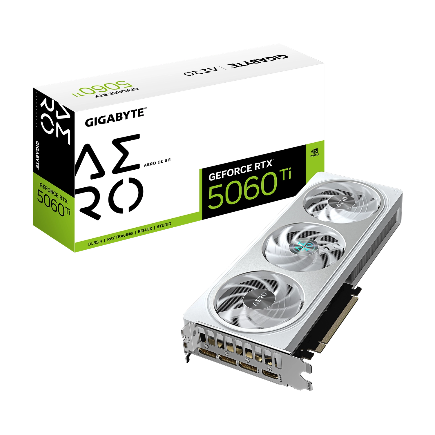 Placa De Video Gigabyte Geforce Rtx 5060 Ti Aero Oc 8G