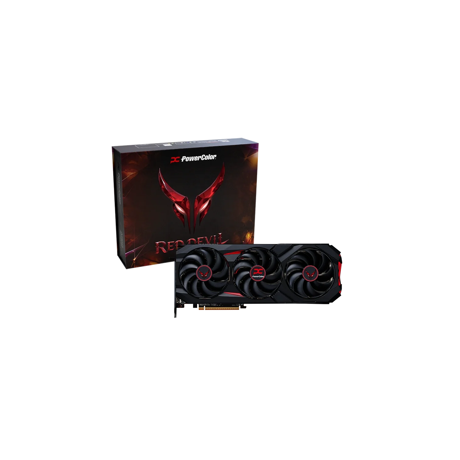 Placa Powercolor Red Devil Amd Radeon Rx 9070 Xt 16Gb Gddr6