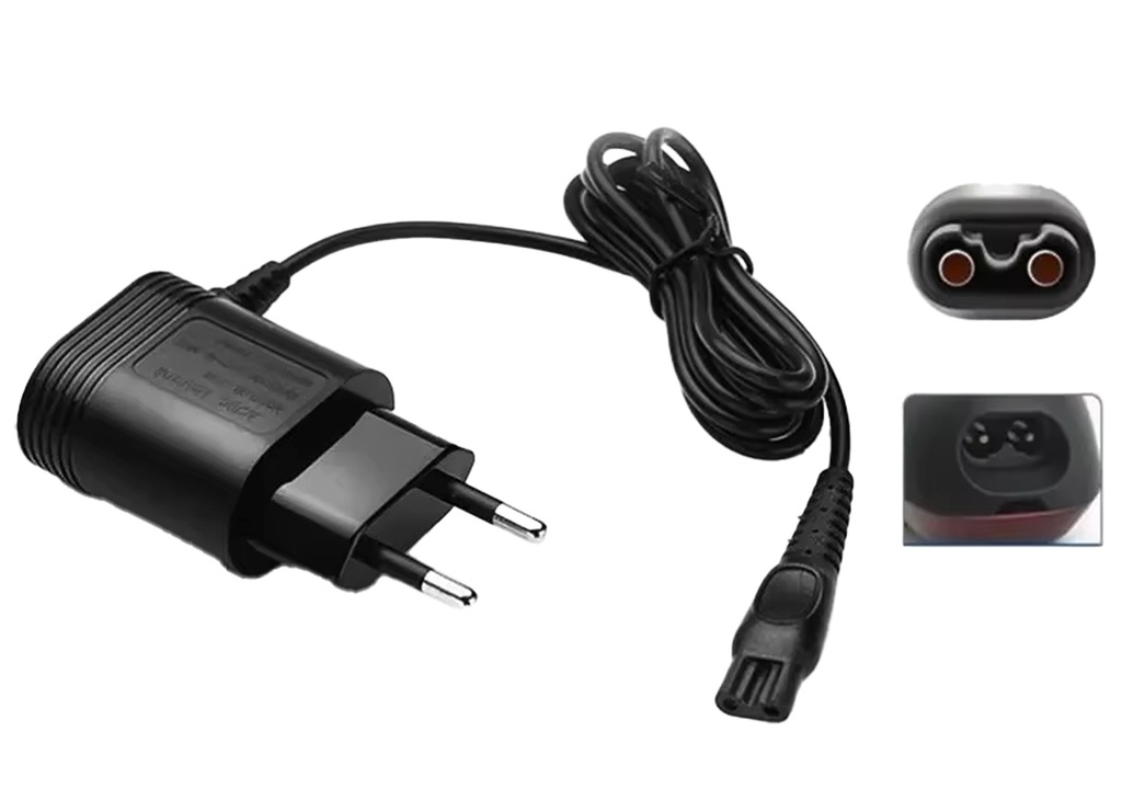 Cargador Transformador Afeitadora Philips 15V 5.4W Philips Norelco Hq8505 Hq8500 Hq560 Hq586 Hq568 Hq7740 Hq7141 Hq7142 Patas Redondas