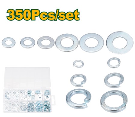 Jadever Estuche Con Pack Arandelas Y Grower 12Sku - 350Pcs - Jdvw1B01