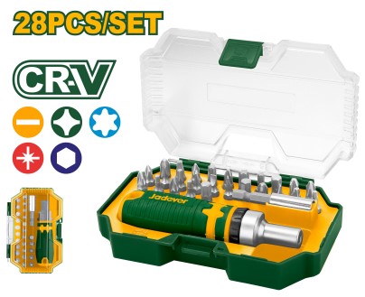 Jadever Set Destornillador Multiple Cricket 28En1 Crv Jdss8B28