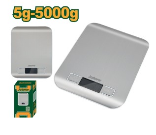 Jadever Balanza Electrónica Pilas No Inc 2Xaaa Capacidad 5G-5000G Jdke2503