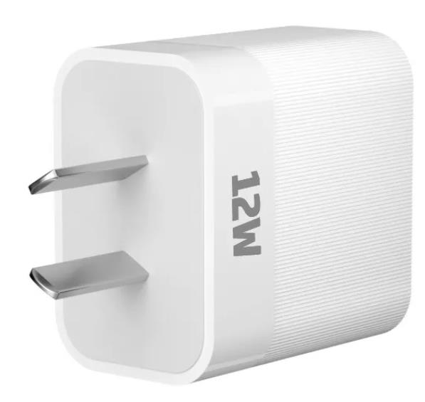 Cargador Foxbox Flux 12Watts Blanco Con Cable Prism Type C(7980)