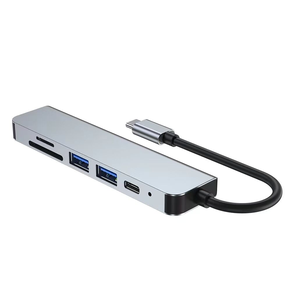 Hub Usb Tipo C De 6 Puertos Usb Con Salida Hdmi Grn-Hb6Bx-100 (8287)
