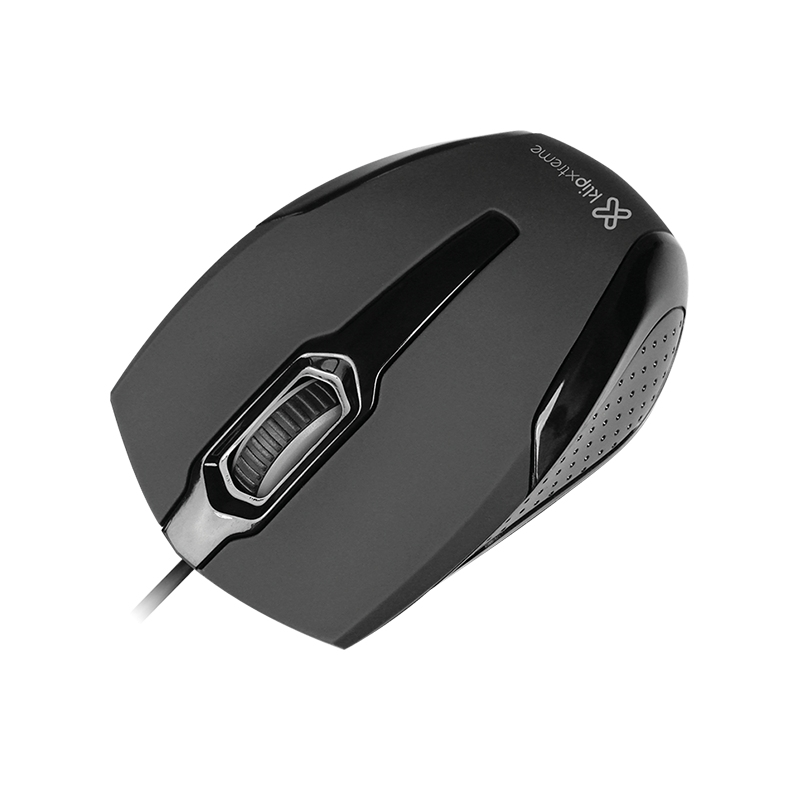 MOUSE KLIPXTREME OPTICO USB GALET 1000DPI (KMO-120BK)