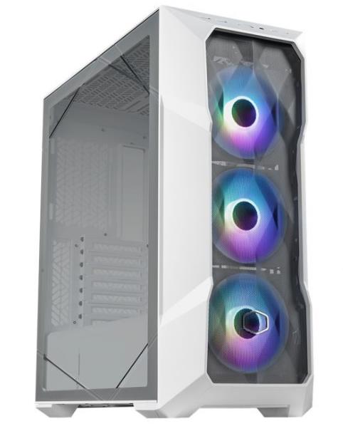 Gabinete Cooler Master Td500 Mesh V2 White Sin Fuente (Td500V2-Wgnn-S00)