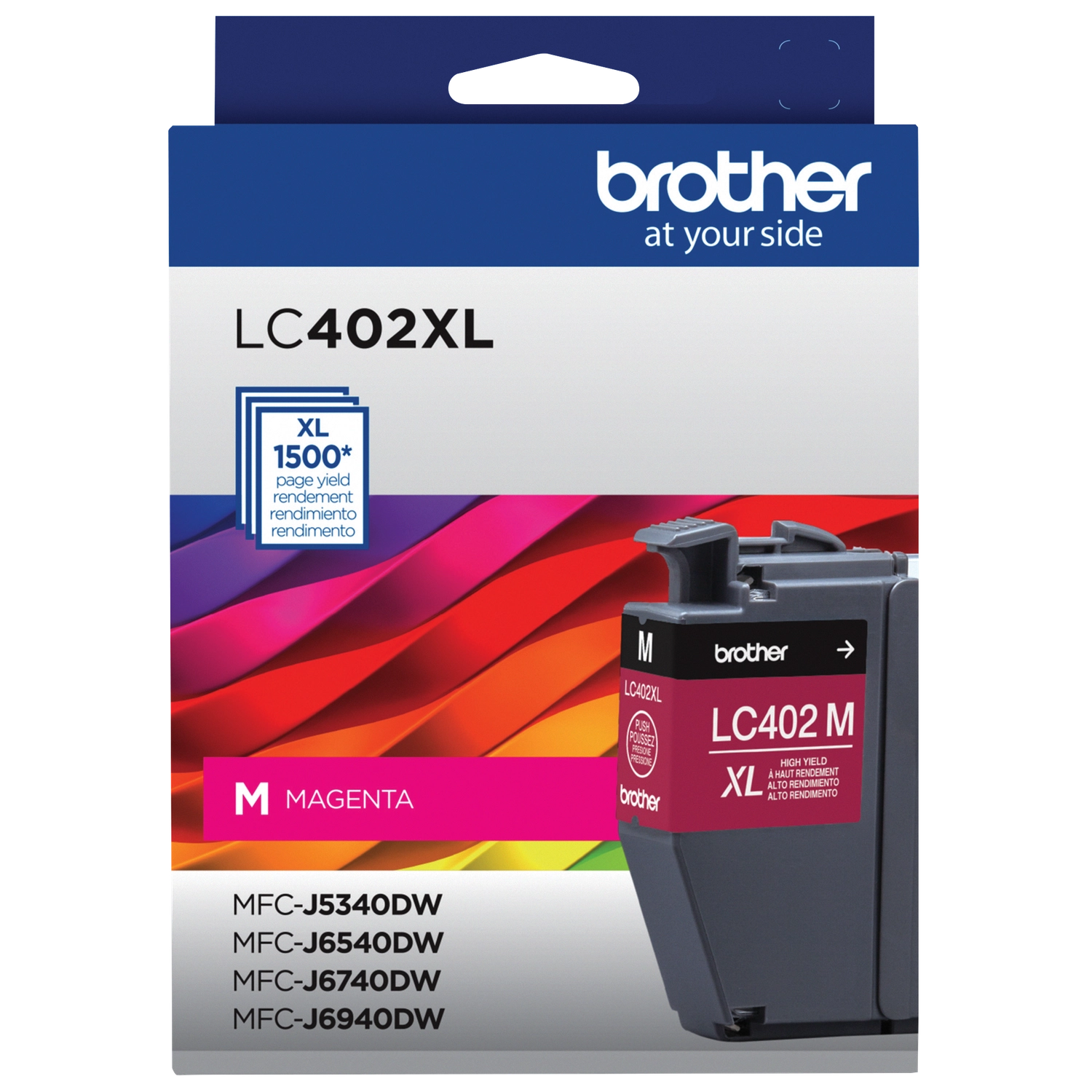 Cartucho De Tinta Brother Lc402Xlm Magenta