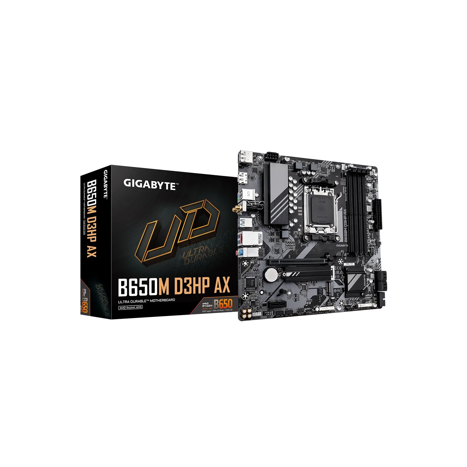 Motherboard (AM5) GIGABYTE B650M D3HP AX DDR5