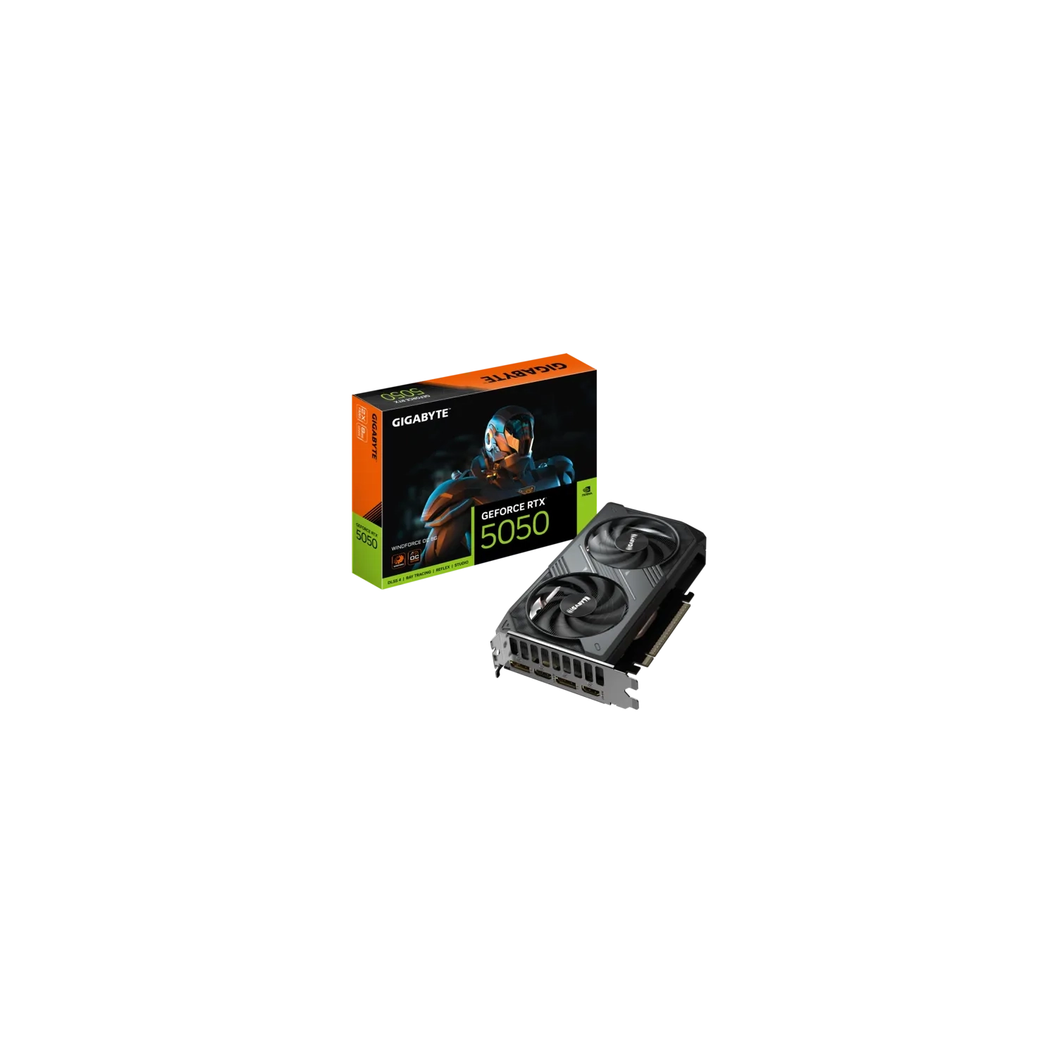Placa De Video Gigabyte Geforce Rtx 5050 Windforce Oc 8G