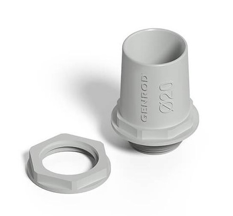 Conector Para Caño Tubo Rigido Pvc 20Mm A Caja Estanca Termoplastico Ctrg020 3/4