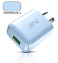 Only Adaptador-Cargador 220V Modo-018 4.8A – Rush – 1Usb – Only – Rosa/Celeste/Violeta/Verde