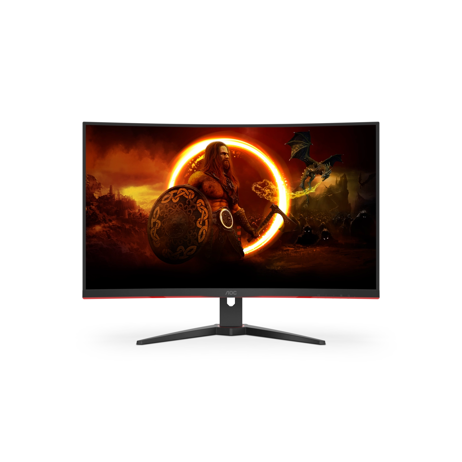 Monitor Aoc C32G2Ze 31,5" Va Fhd (1920 X 1080) 240Hz 4Ms Curved Gaming Ficha Usa