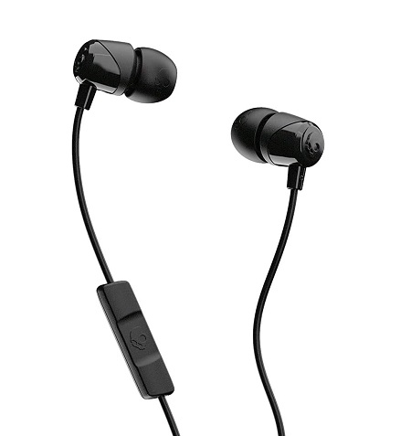 AURICULAR SKULLCANDY JIB BUDS IN-EAR - BLACK (S2DUYK-343)