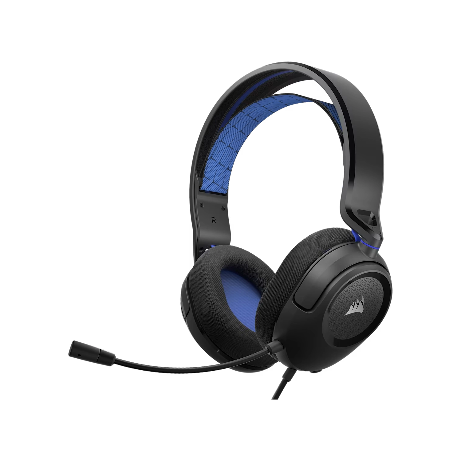 Auriculares Gaming Cable Corsair Hs35 V2 Multiplataforma, Azul