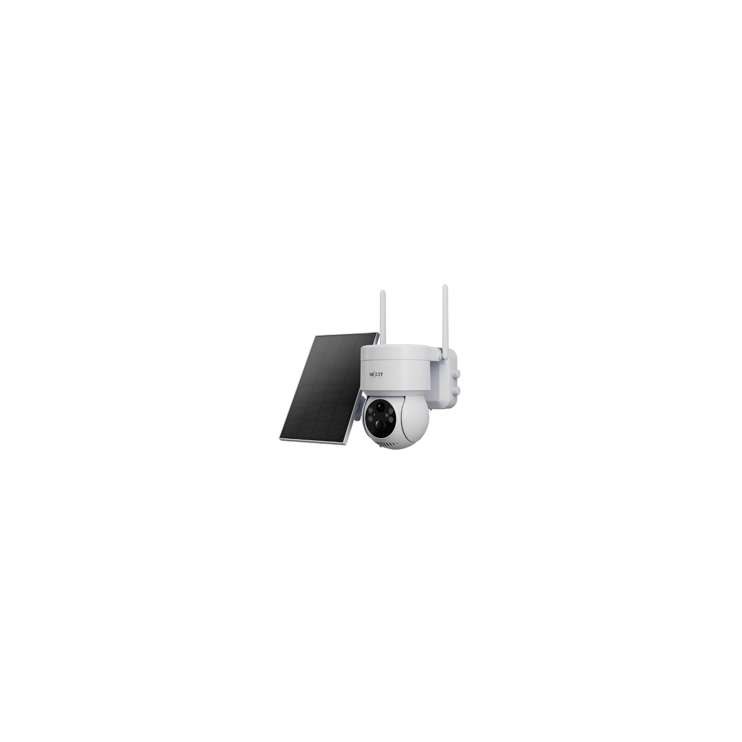 Camara Nexxt  Int Ptz Con Panel Solar Wi-Fi Para Exter