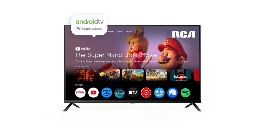 Tv Led 4K 65 Rca C65And-F - Uhd Netflix Youtube Disney Android Tv