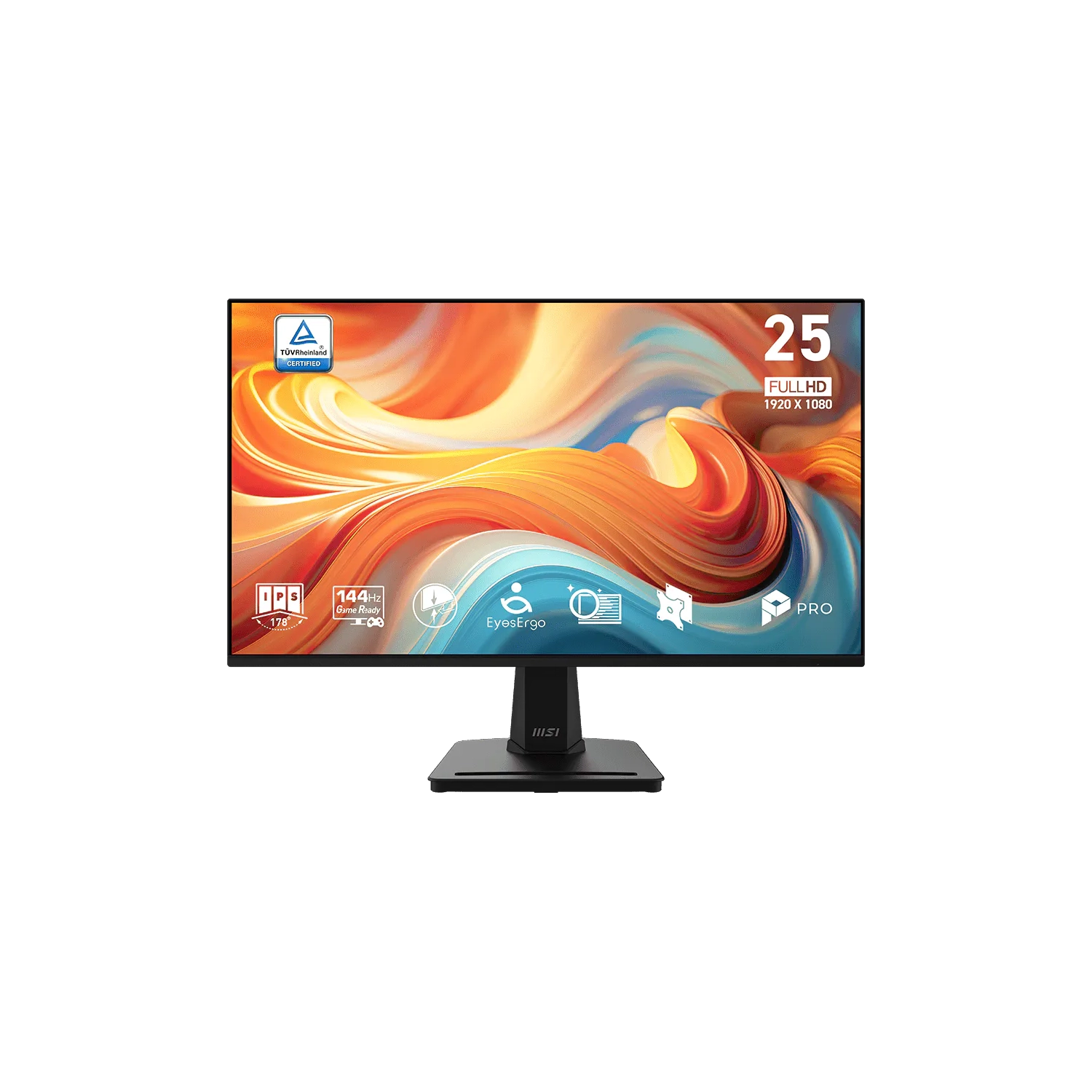 Monitor Msi Pro Mp251 E14L  24,5" Fullhd 144Hz Ips  Ficha Usa