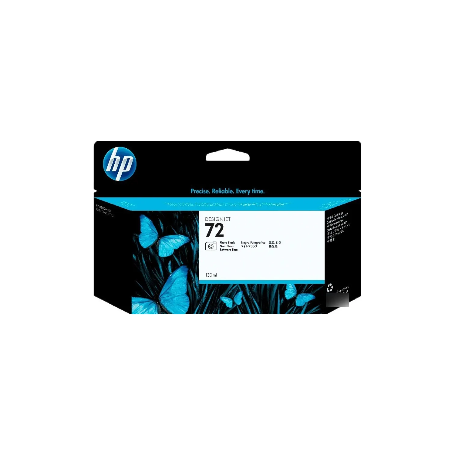 Cartucho De Tinta  Plotter  Hp  72  Negra Fotográfica