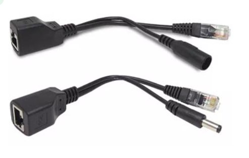 Cable Poe Injector Ejector 5.5X2.1Mm Utp Por Par 2U