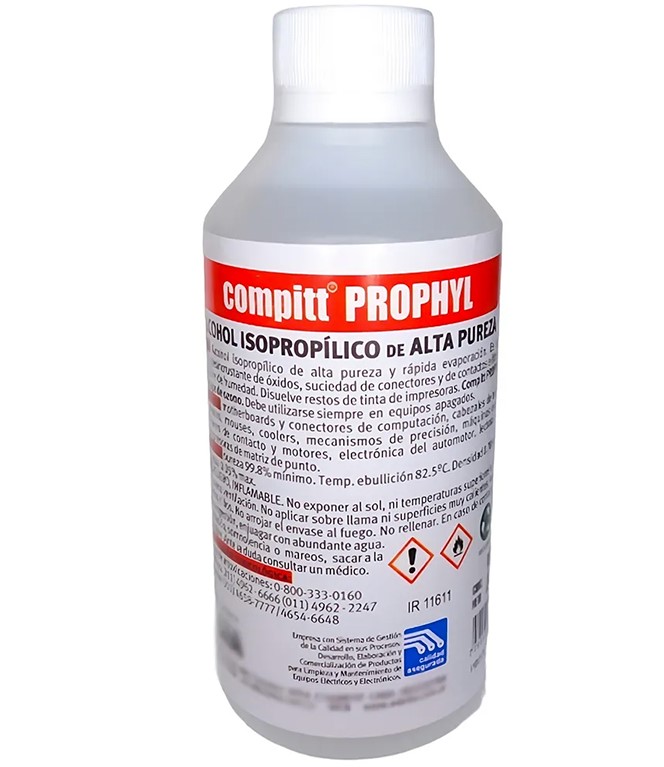 Alcohol Isopropilico Delta 250Cc Alta Pureza
