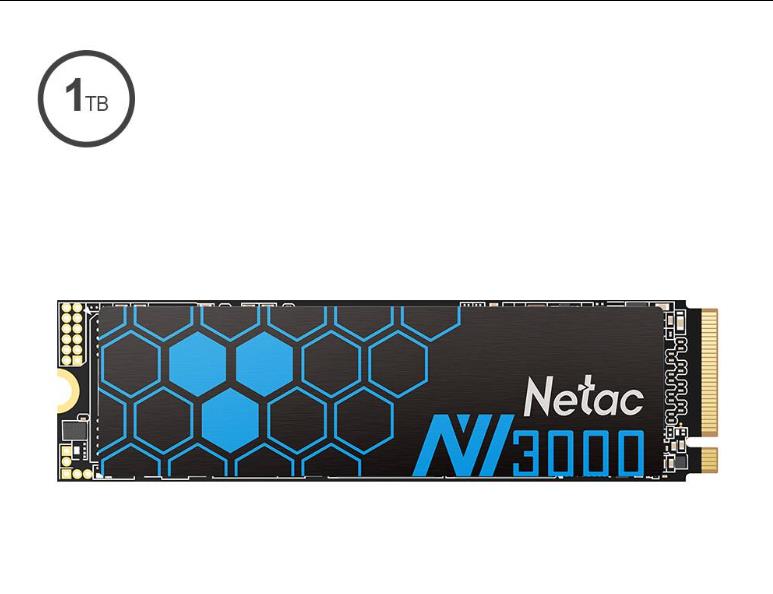 Disco Ssd Netac M2 Nvme Nv3000 Pcie Gen3X4 1Tb (Nt01Nv3000-1T0-E4X)