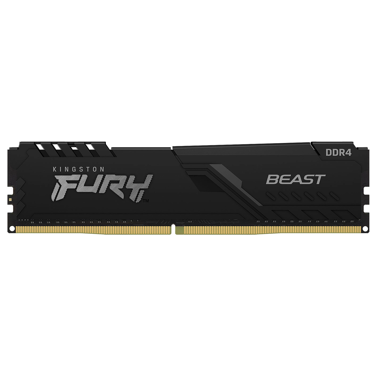 Memoria Ram Udimm Kingston Fury Beast 16Gb Ddr4 3200Mhz Cl16 1.35V Single Negro