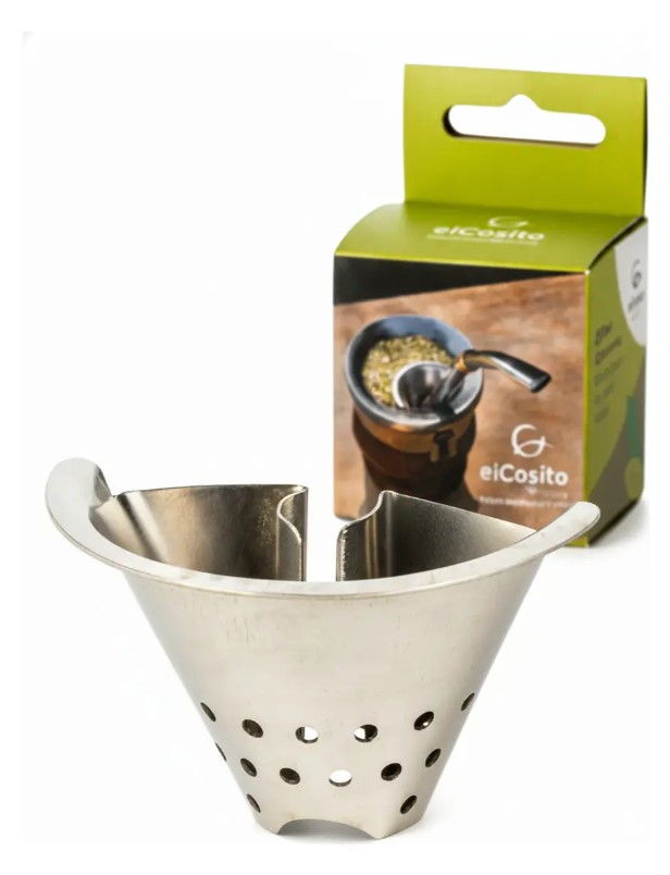 Cosito Del Mate Para Cebar Yerba , Rinde Mas Acero Inox.