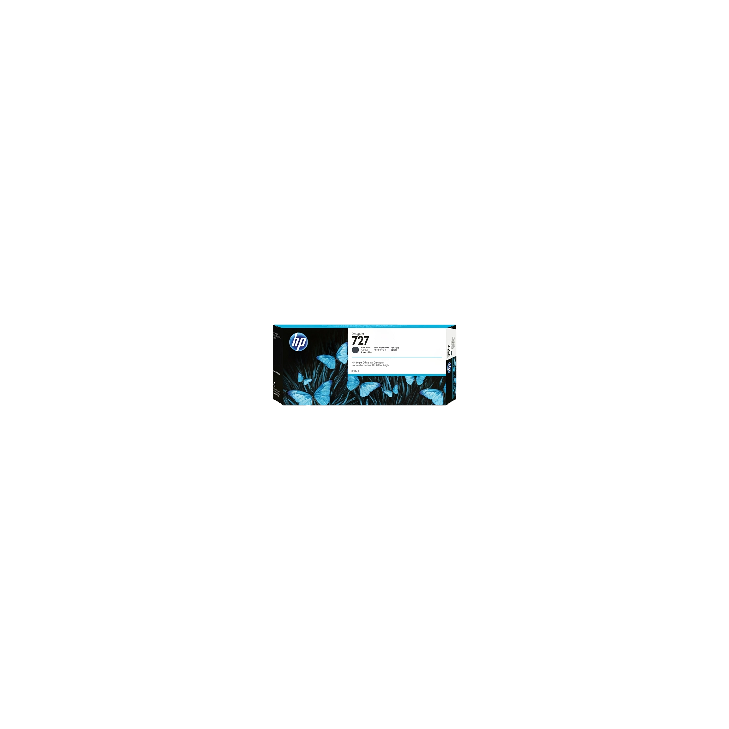 Cartucho De Tinta  Plotter Hp  727  Negro Mate