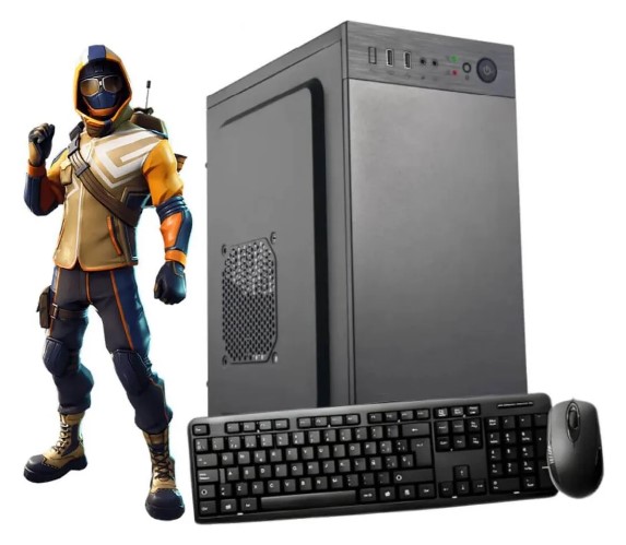 Pc Gamer Armada Amd Ryzen 5 3400G Mbb, 16Gb, Ssd 480Gb, Sin Sistema, Kit: Teclado, Mouse