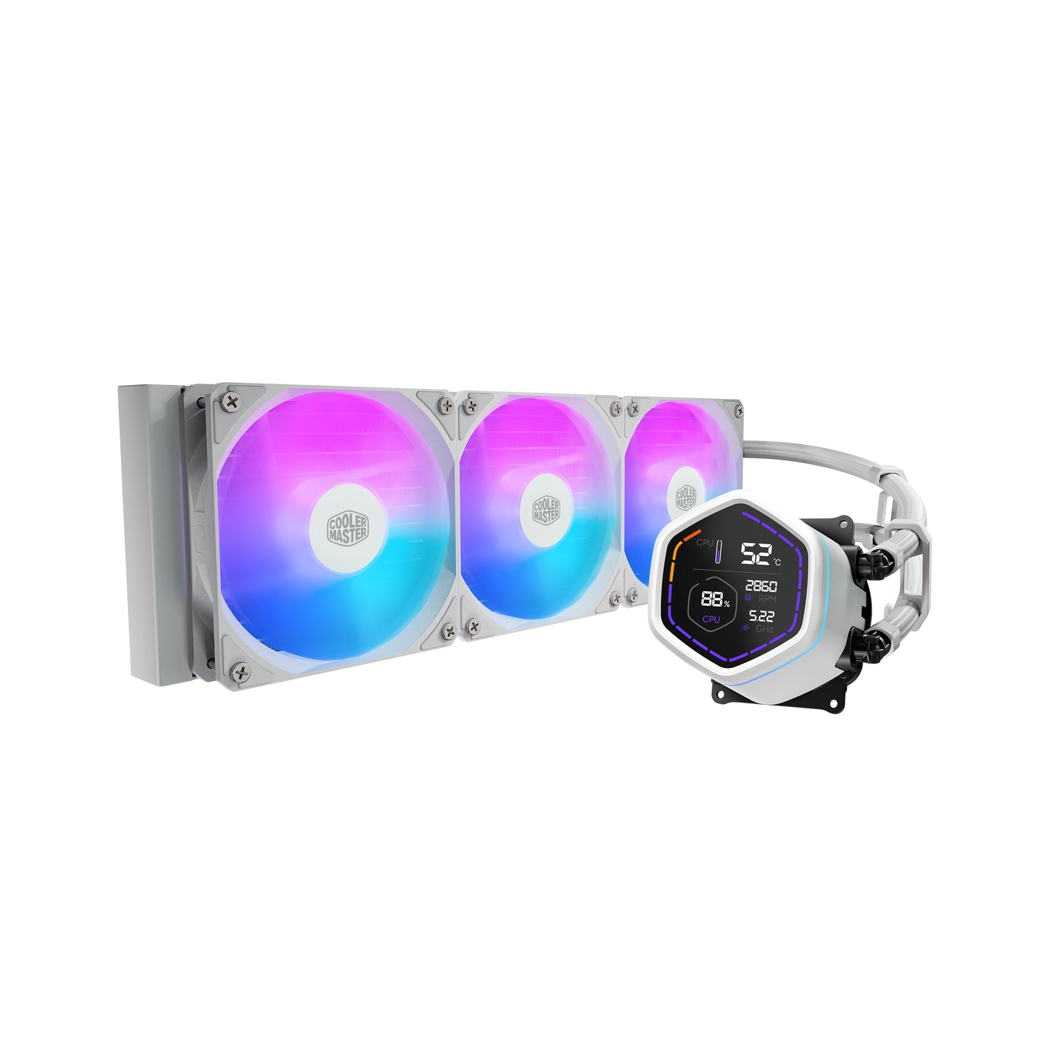 Water Cooler Cooler Master Ml Core Nex 360 White A