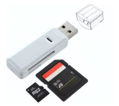 Lector De Memorias Usb 3.0 Microsd Sd