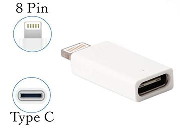 Adaptador Apple Lightning Macho A Usb Tipo C Hembra Alternativo