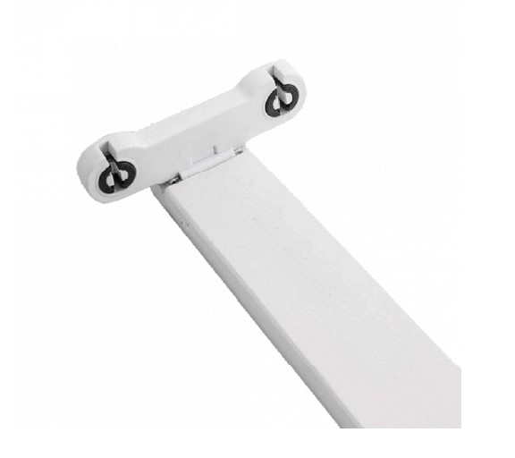 Alic Plafon Liston Para Tubo Led Doble 120 Cm 1.2 Mt Doble - Portatubo