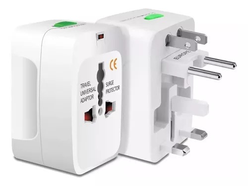 Adaptador Universal Multi Enchufe Mundial Viajes 110V-220V