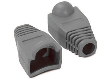 Capuchon Para Ficha Rj45 Xu Color Gris