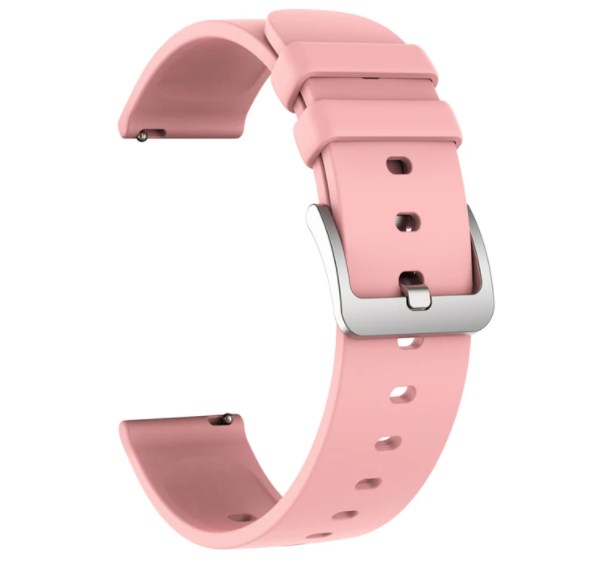 Colmi Correa Malla Silicone Strap 18Mm Pink O Violeta