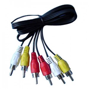 Cable B329 Megalite 3 Rca A 3 Rca Audio Video 1.5 Mts.