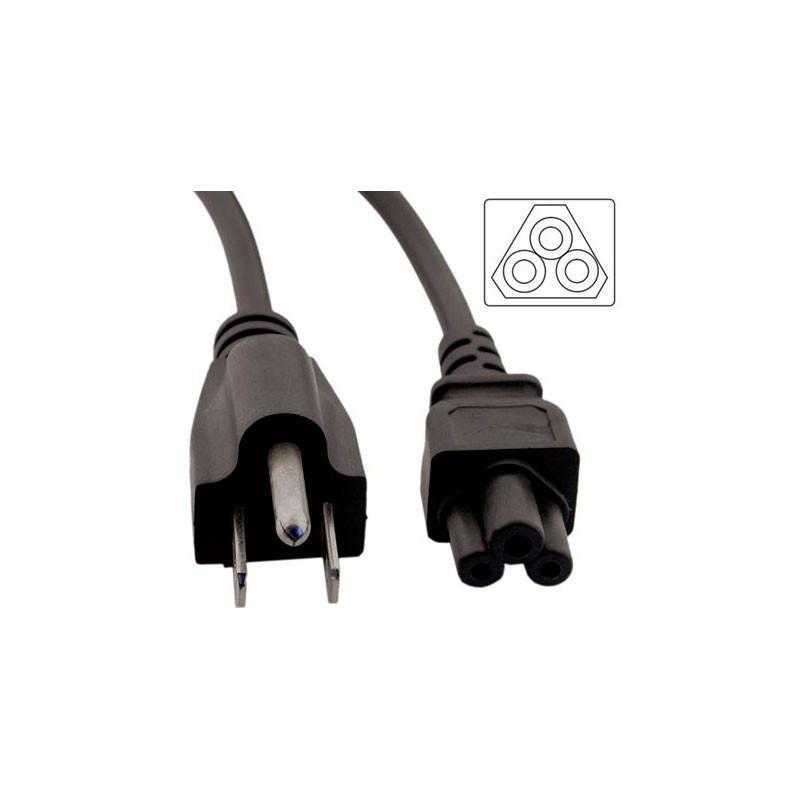 Cable Power Trebol Fuente - Notebook 220V Tipo B