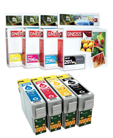 Cartucho Gneiss T296 T297 Black Epson
