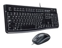 Combo Logitech Teclado + Mouse Mk120 Usb Black