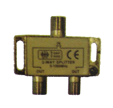 Derivador Megalite De 2 Vias 1000Mhz Baja Perdida Coaxil Rg 6 Tv