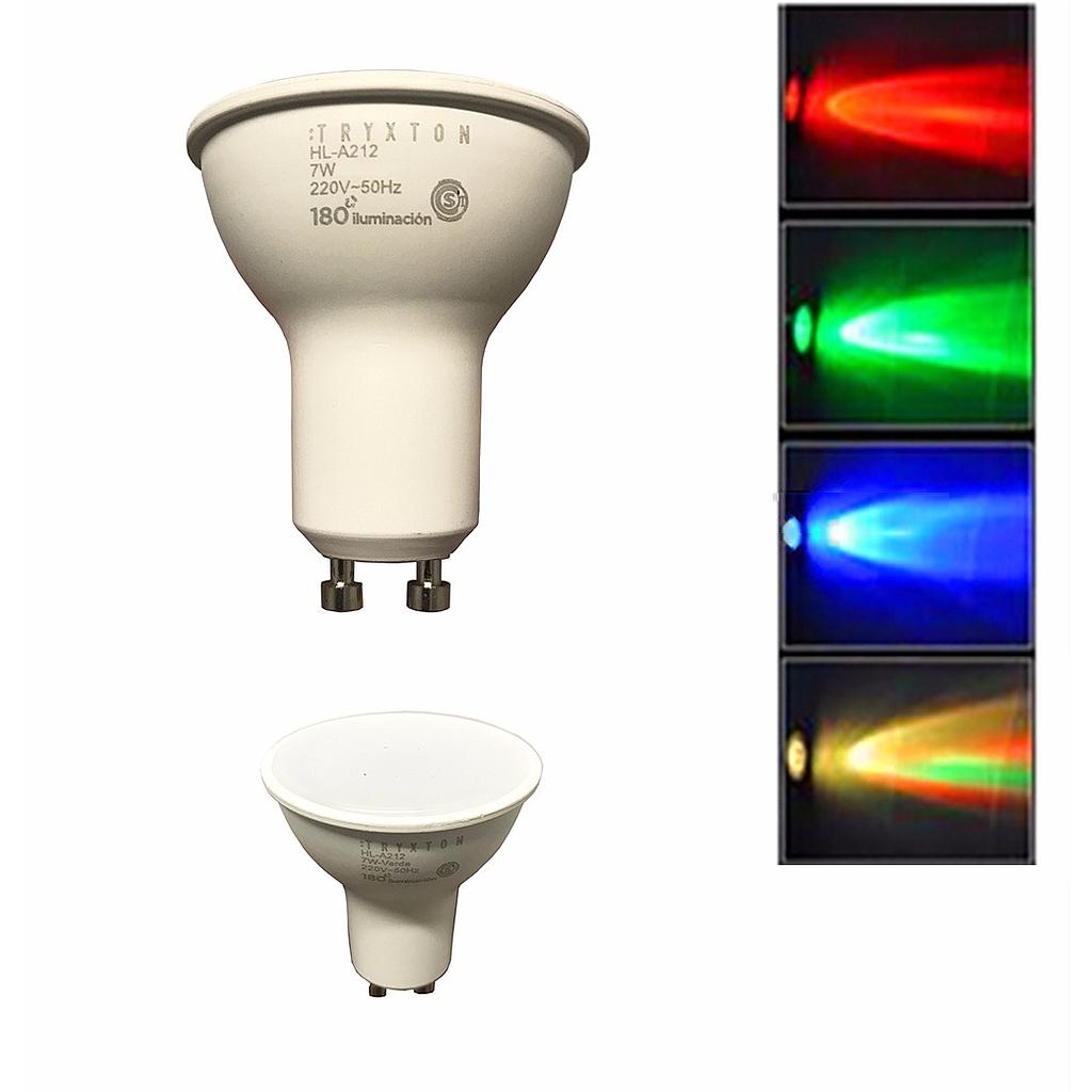 Dicroica Tryxton Led 7W Rojo