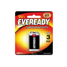 Eveready Pila 9V Carbon 1222 Blister X 1 Pila