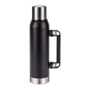 Flask Termo Acero 1.2Lt Pico Cebador Negro Liso