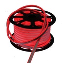 Forest Lighting Manguera 12V Neon Led 612 Luz 50 Mts 6X12 Mm Color Rojo