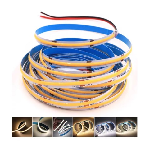 Forest Lighting Tira Led Cob 320D-12V-8Mm-Nw-4000K Luz Neutra 4000K Rollo 5Mts