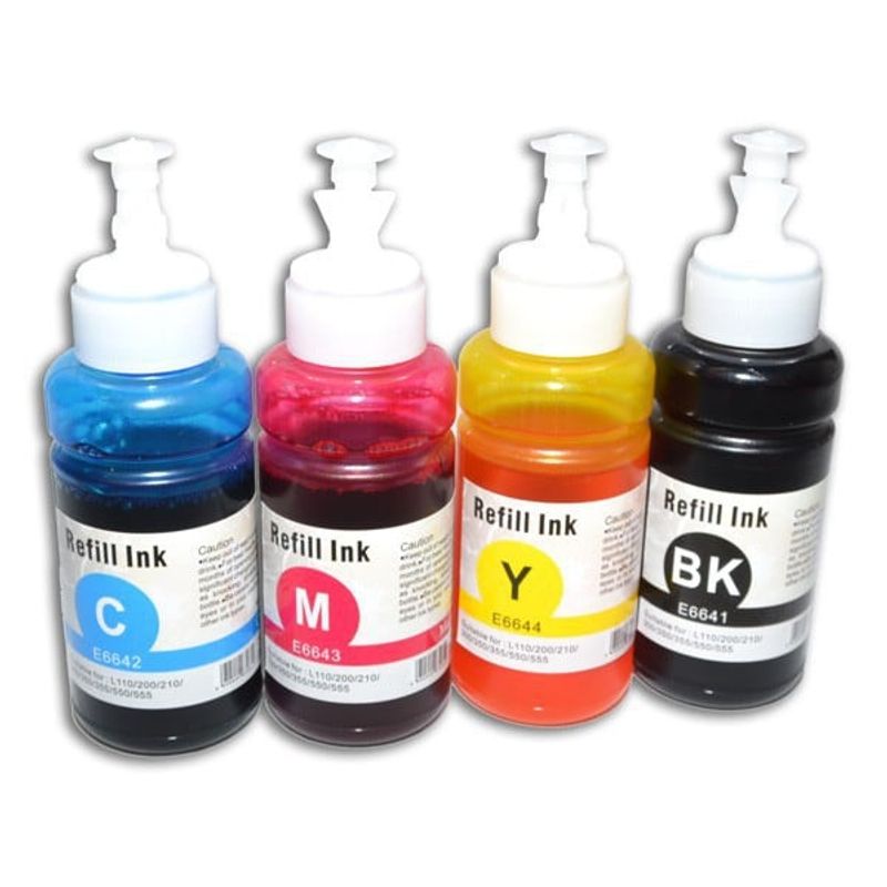 Gneiss T504 Tinta Epson Alternativa 140 Ml Black Negra
