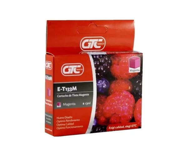 Gtc Cartucho Alternativo Epson T133 Tx125 Magenta