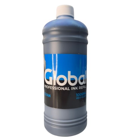 Global Tinta Premium Sublimacion Cyan Botella 250 Cm3